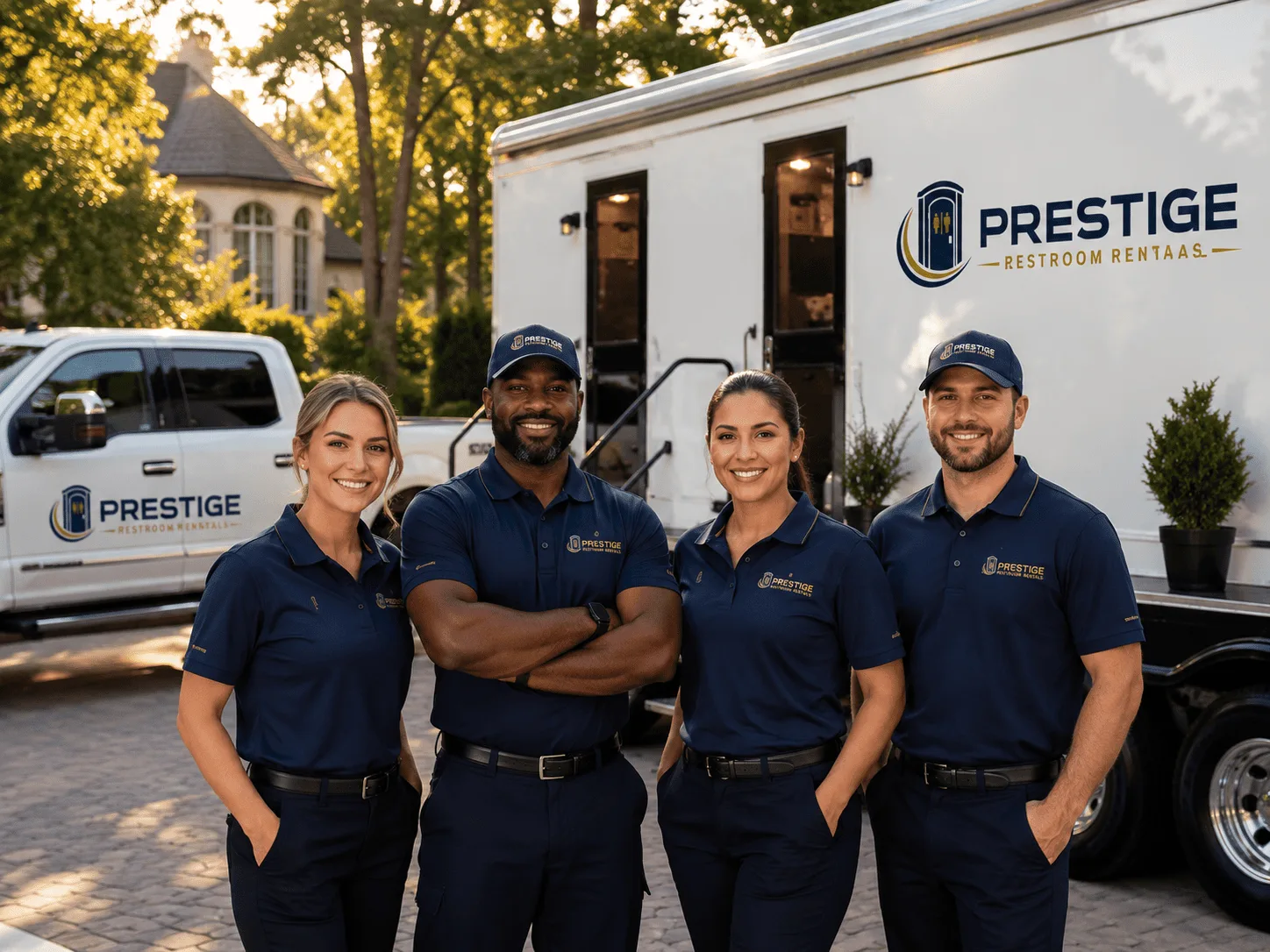 Trusted Luxury Portable Restrooms company in Corrigan, TX